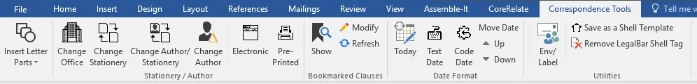 legalbar_correspondence_tools_ribbon.png