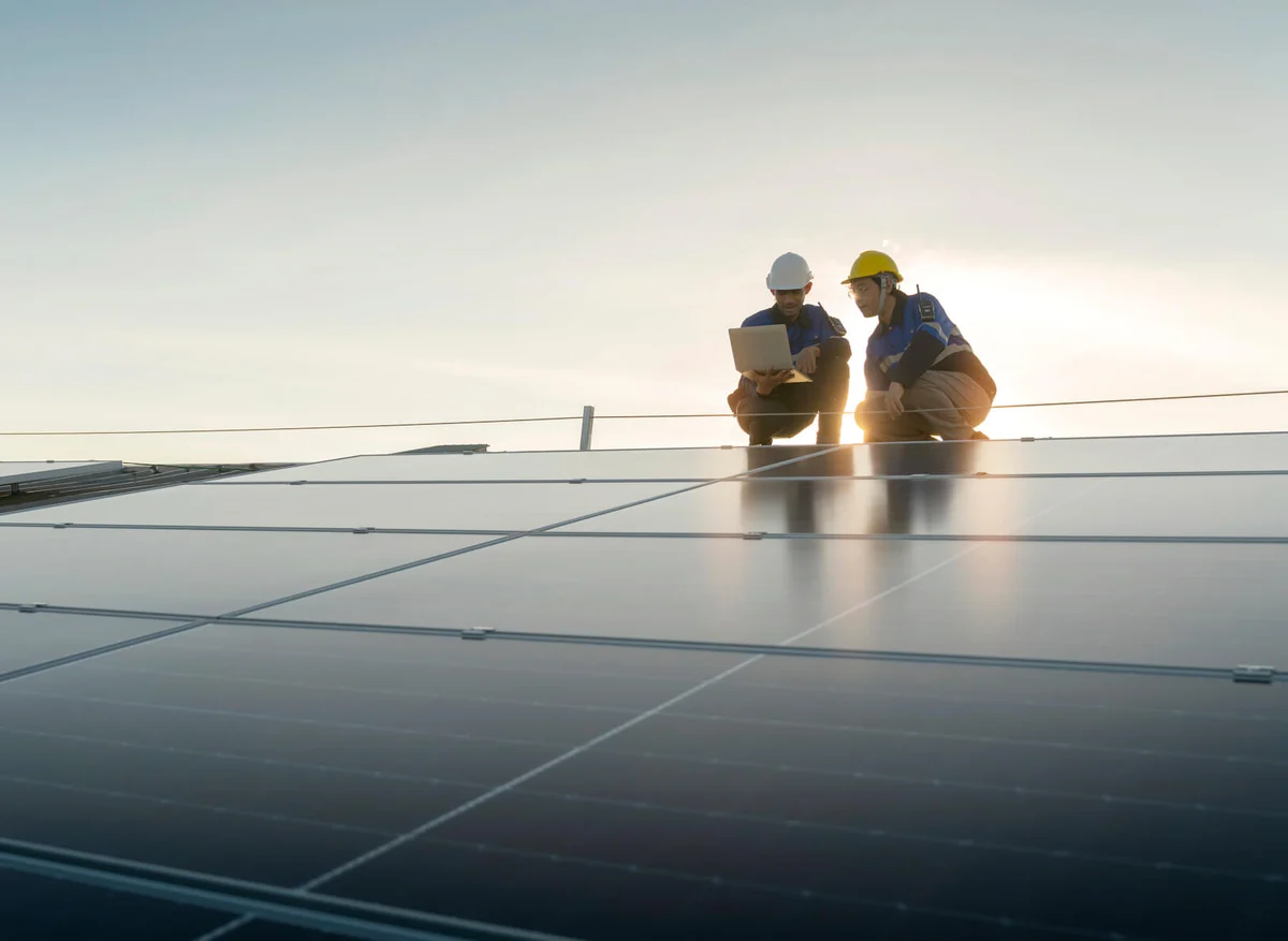 Solar panels, inspection.webp