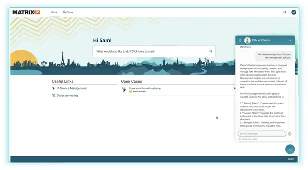 Matrix42 Service Management UI.webp