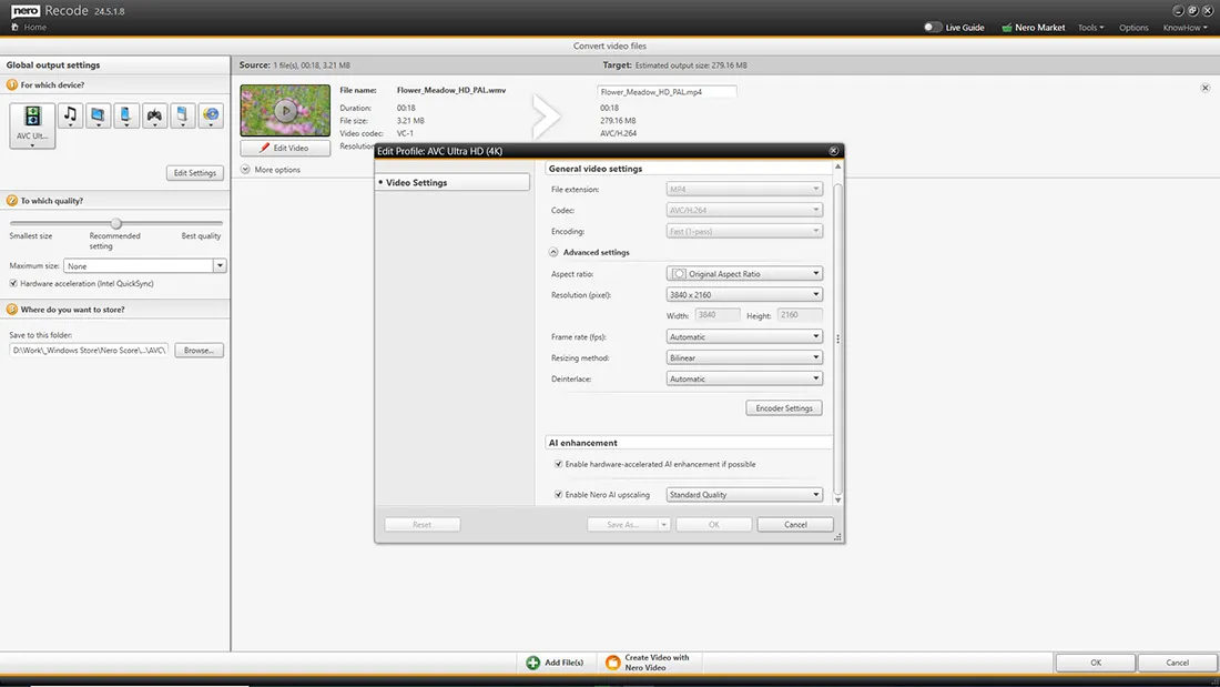 Recode_Nero-AI-upscaling_configure.jpg