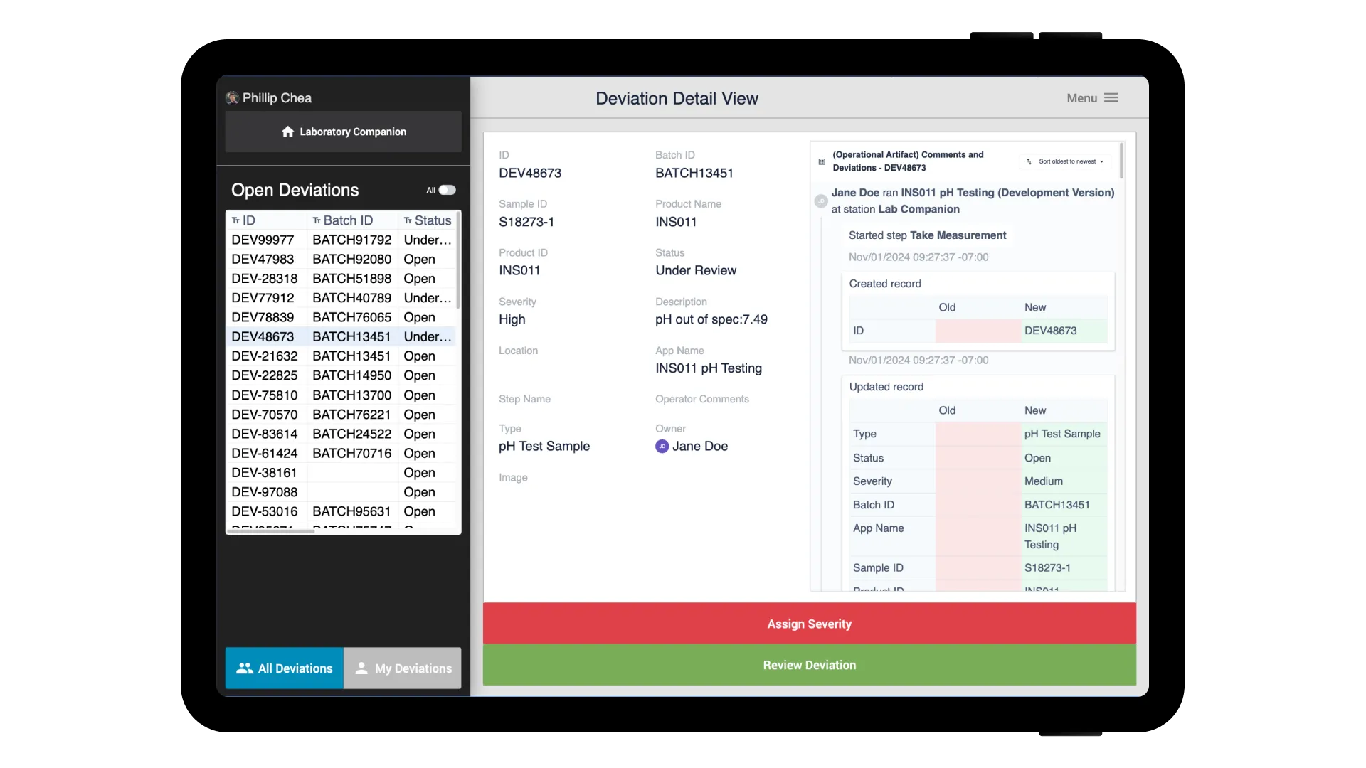 TEC Demo _ Bioreactor _ Open Deviations.webp