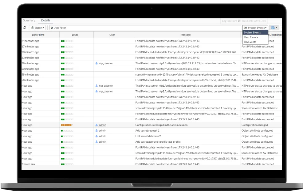 laptop-ui-screenshot-fortipam-event-log.png