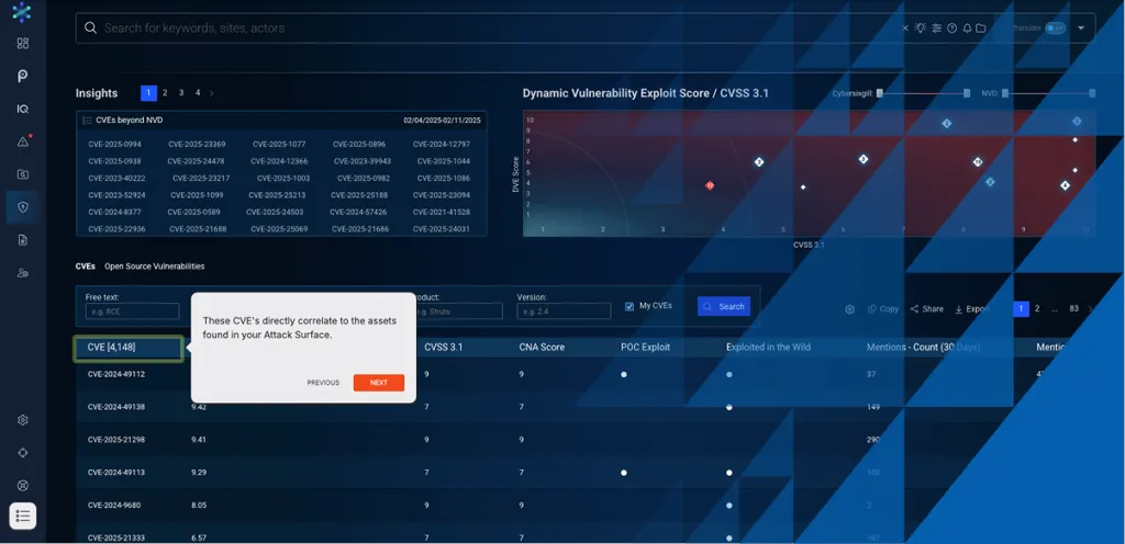 Vulnerability Intelligence Reprise demo.png