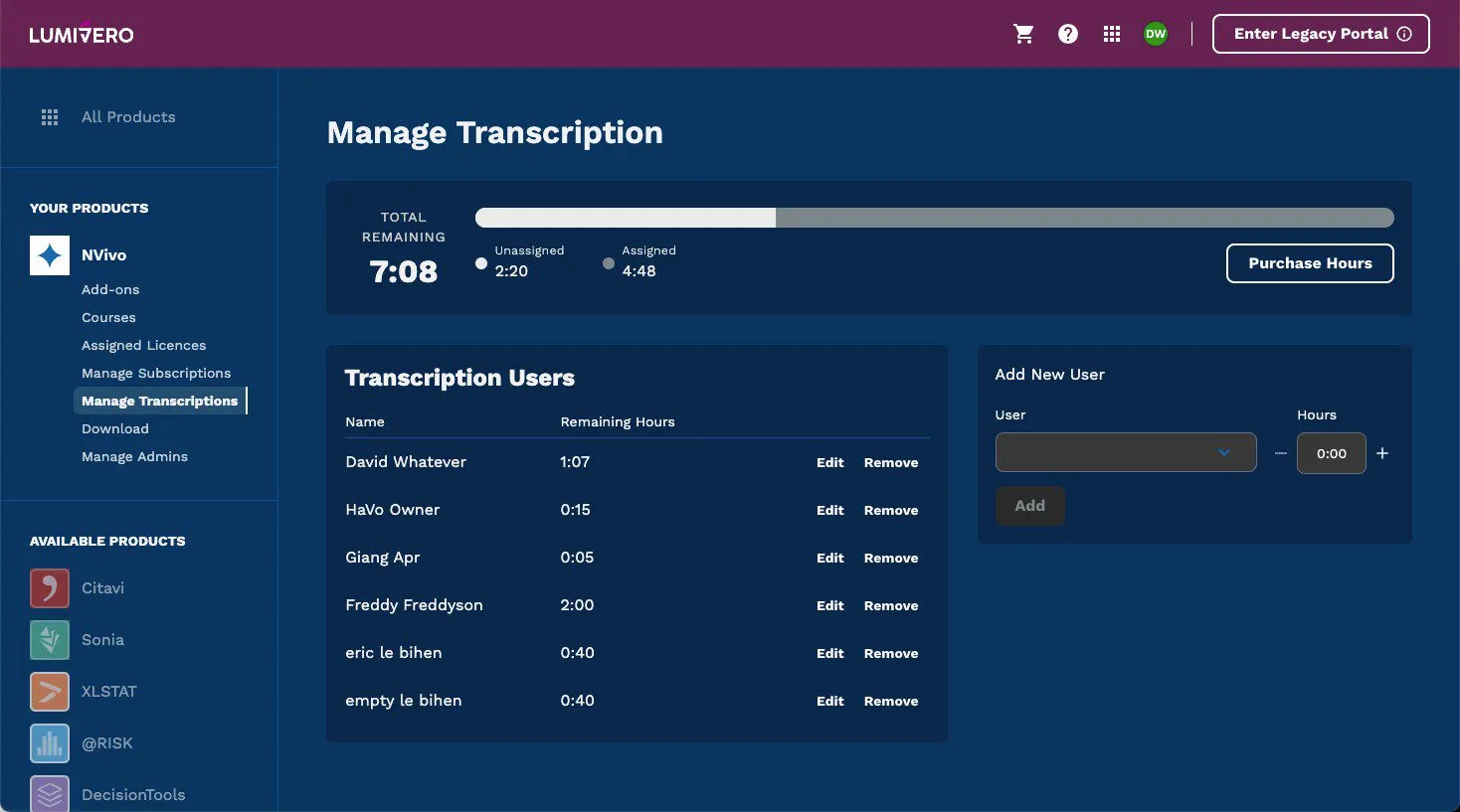 MyLumivero_Portal___Manage_Transcription.jpg