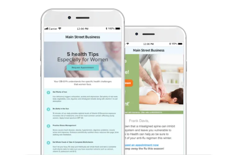 smartphones-displaying-health-articles-in-email-marketing-for-small-business.png