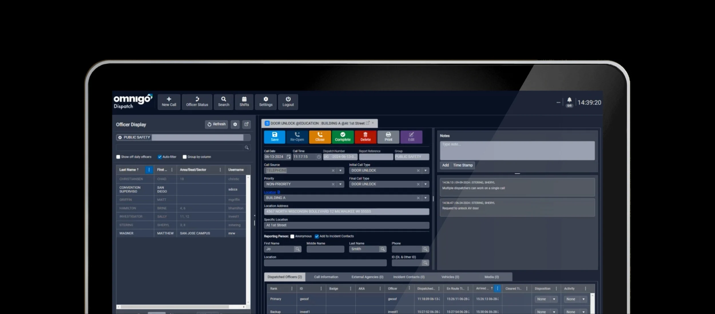 DISPATCH SCREEN MAIN.webp