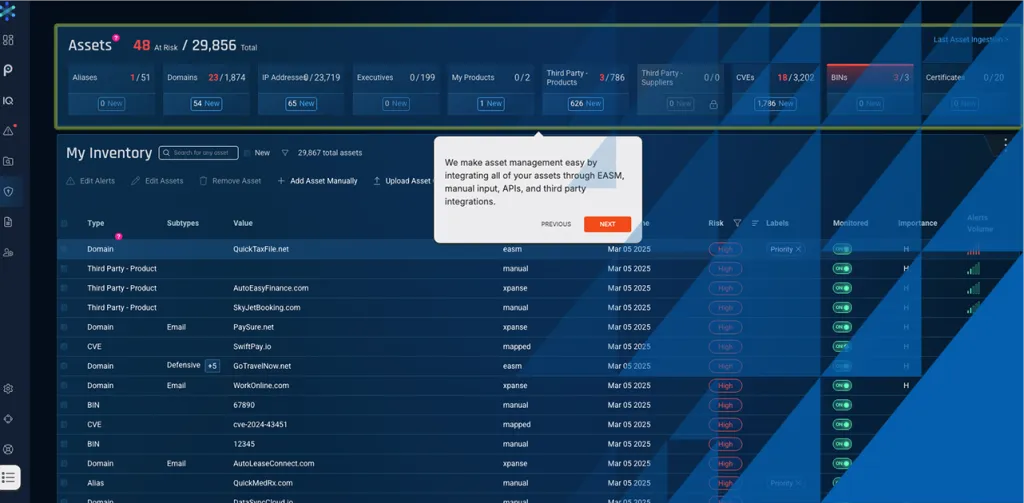 Bitsight Attack Surface Intelligence Reprise demo.png