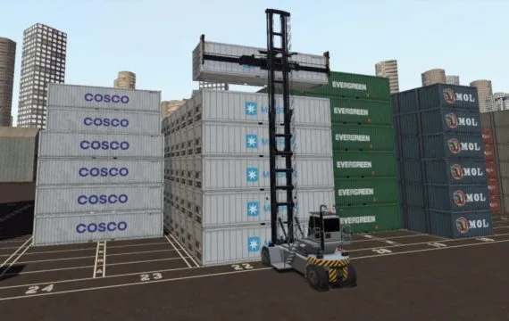 Empty-Container-Handler-ECH-Simulator-Training-Pack-lifting-container.jpg