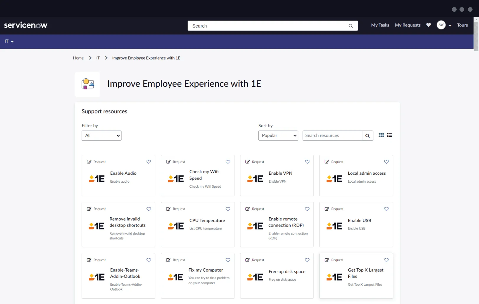 1E-Automated-Self-Service-ServiceNow-Service-Catalog-Connect.png